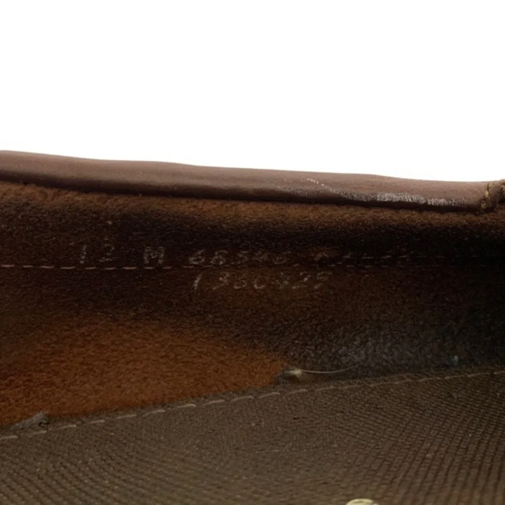 Timberland Brown Leather Slip On Loafers Men’s Size 12